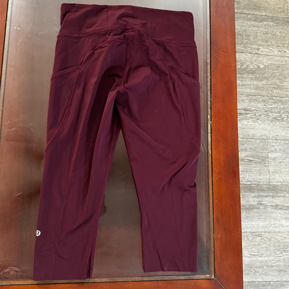 Lululemon fast and free crop